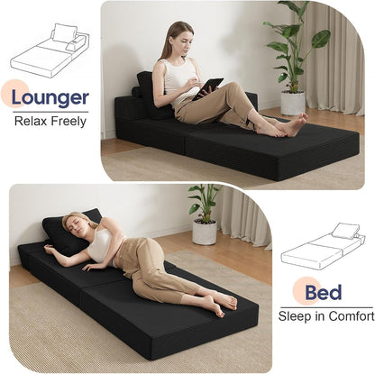 Folding Sofa Bed, Foldable Couch for Bedroom4