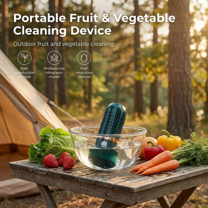 Purepod Produce Cleaner – Portable Oh-Ion Fruit & Vegetable Washer, Deep Cleans Produce, Meat & Seafood in 10 Minutes, No Scrubbing, IPX7 Waterproof, for Home, Travel & Outdoor7