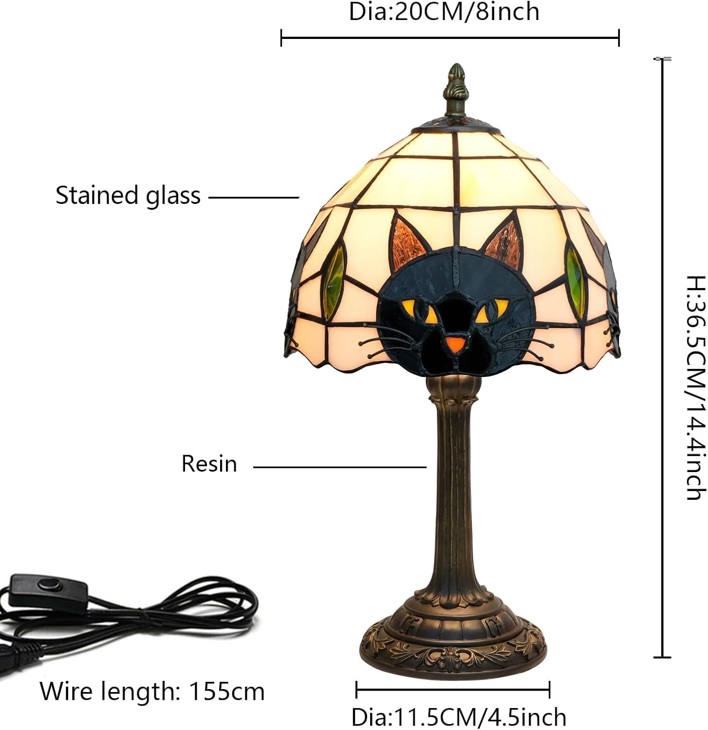 tiffany-style-black-cat-stained-glass-table-lamp-cute-small-quirky-table-lamp-bedroom-bedside-lamp-living-room-dining-room-office-decoration-desk-lamp-home-decoration-creative-gift-scene-props