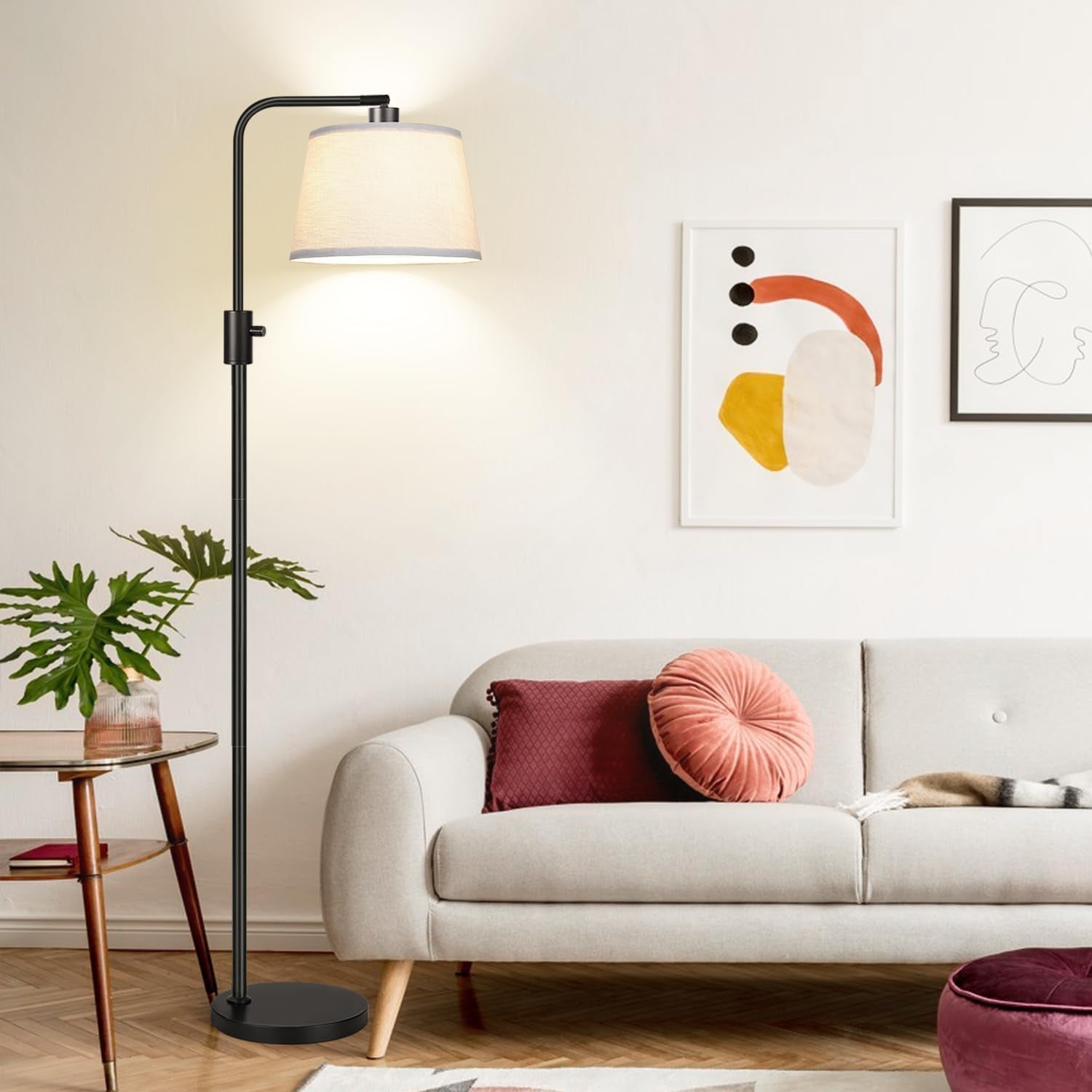 upgraded-dimmable-floor-lamp-1000-lumens-led-edison-bulb-included-arc-floor-lamps-for-living-room-modern-standing-lamp-with-linen-shade-tall-lamp-for-bedroom-office-dining-room-black