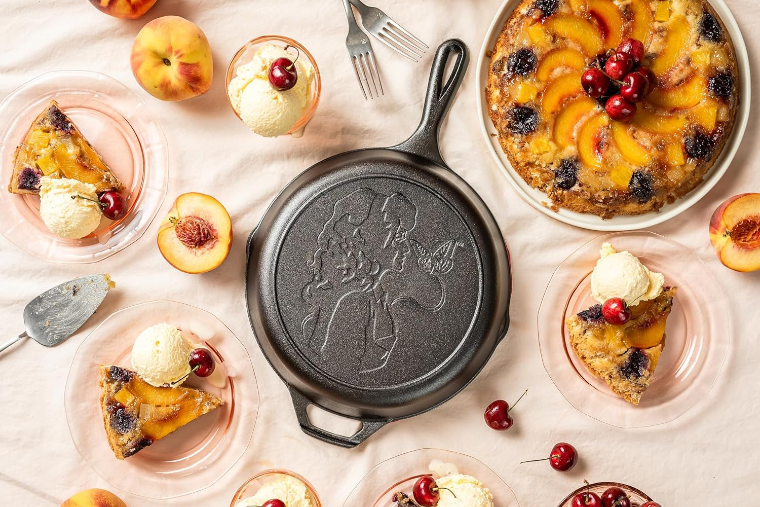 dolly-parton-pre-seasoned-cast-iron-skillet-10-25-inches-dolly-parton-edition-signature-handle-cast-iron-skillet-for-oven-stove-grill-or-campfire-made-in-usa