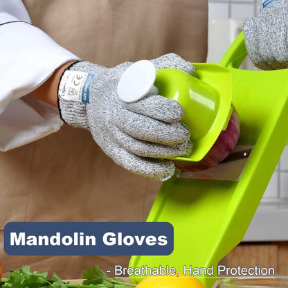 Cut Resistant Gloves Food Grade Level 5 Protection, Safety Kitchen Cut Gloves for Chef Oyster Shucking Mandolin Knife Butcher Meat Cutting4