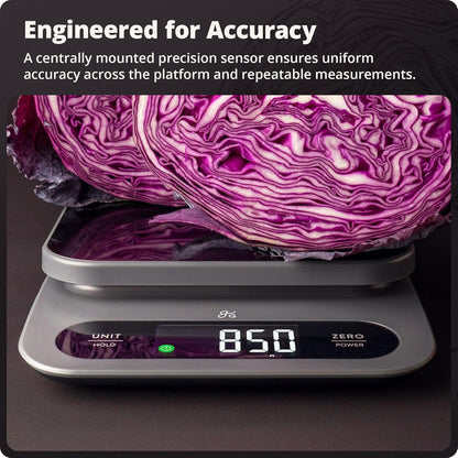 Digital Food Scale for Kitchen & Baking, 22Lb High Capacity | Stainless Steel Platform, Hi-Def LCD, 1G Precision, Tare. Weighs G/Oz/Lb/Ml. for Sourdough, Bread & Bulk Cooking, Large Bowls6