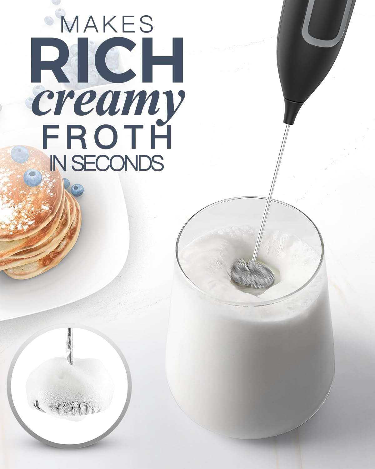 milk-frother-handheld-battery-electric-foam-maker-frother-wand-drink-mixer-with-stainless-steel-whisk-for-coffee-matcha-lattes-cappuccino-black