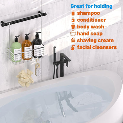 304 Stainless Steel Shower Caddy Hanging (Silver)7