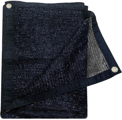 Sun Shade Cloth with Grommets for Garden, 55% 6.5X10Ft, Black | New HDPE. Blocks Sun Heat and UV. Grommets for Easy Setup. Breathable and Tear-Resistant. for Garden Flower Plant Greenhouse.1