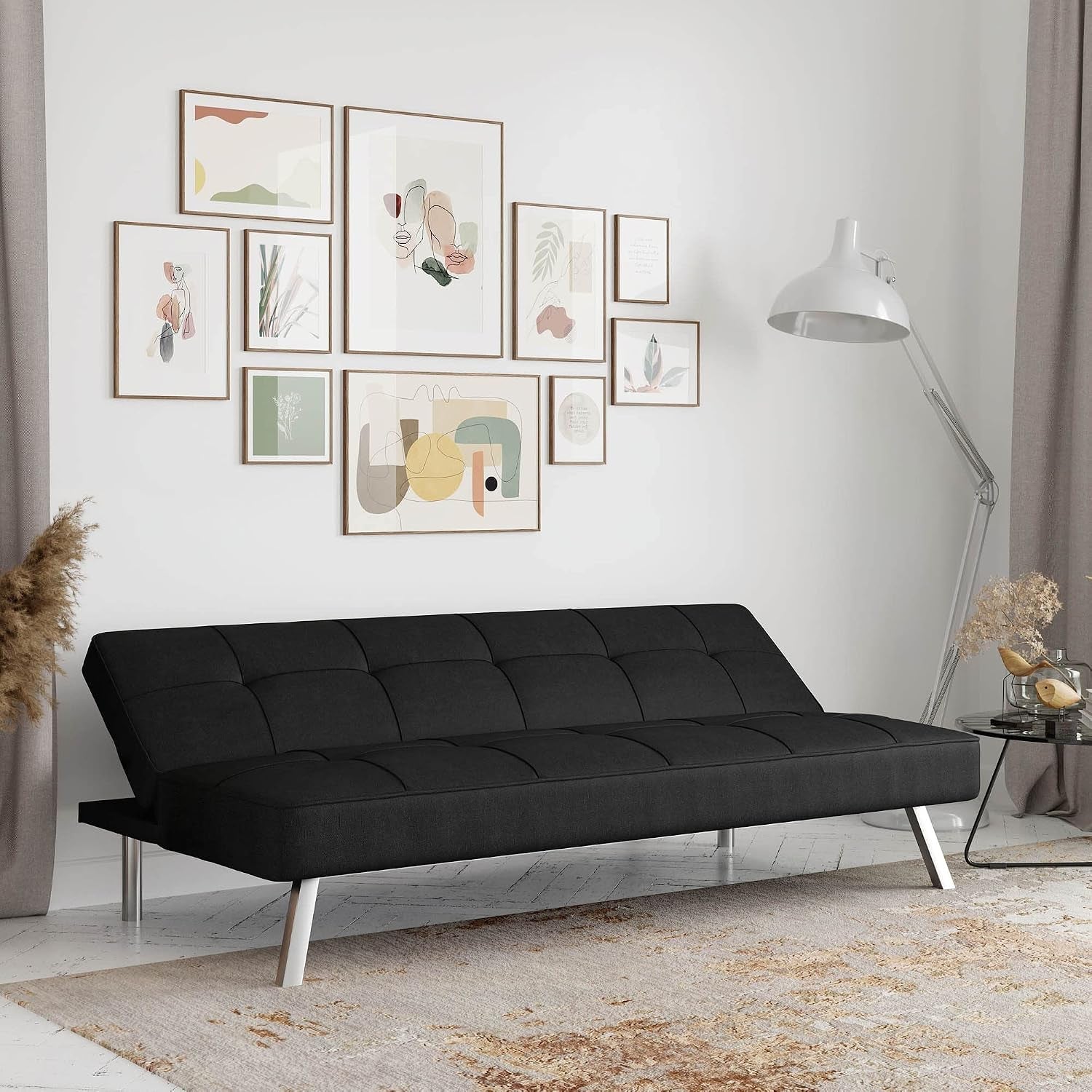 ®-rane-futon-sofa-bed-66-1-3-in-1-convertible-couch-sleeper-for-small-spaces-tufted-back-twin-size-guest-bed-black-woven-fabric