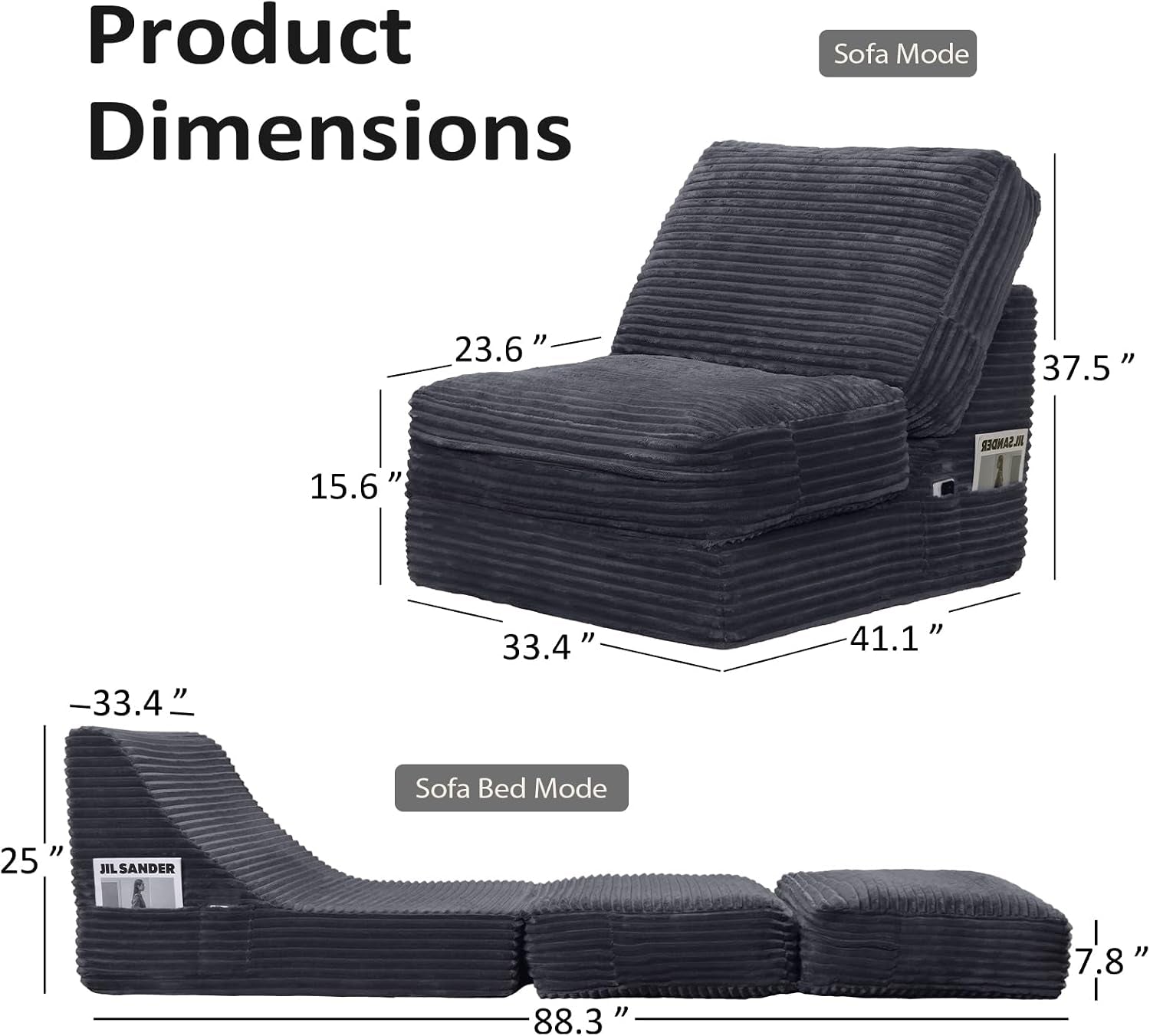 convertible-folding-sofa-bed-with-supportive-foam-back-cushion