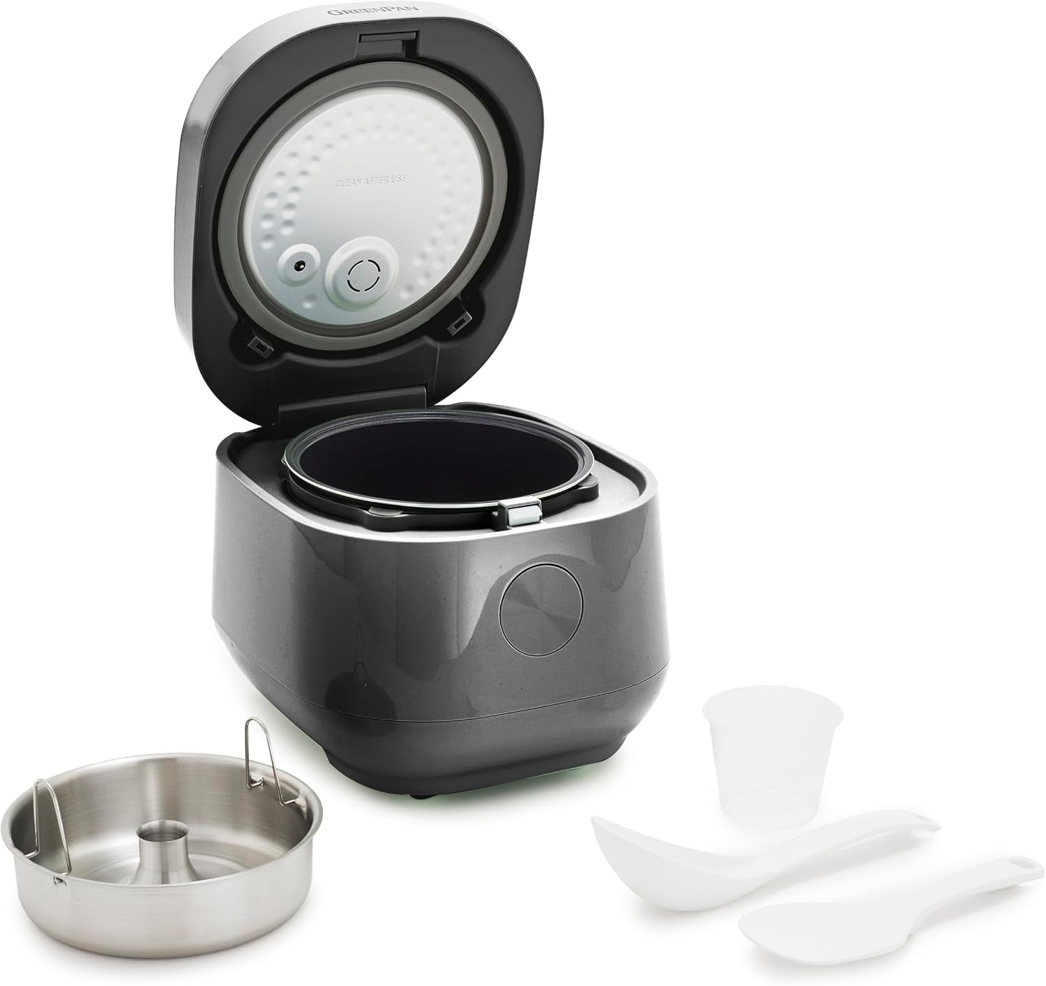 rice-cooker-8-cups-cooked-4-uncooked-low-carb-soup-mode-10-one-touch-cooking-presets-pfas-free-ceramic-steamer-basket-fuzzy-logic-auto-keep-warm-oats-24hr-delay-timer-graphite