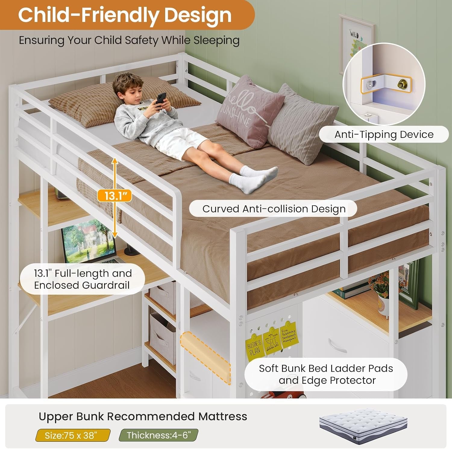 twin-loft-bed-with-6-storage-drawers-coat-rack-and-open-shelves-metal-twin-size-loft-bed-with-desk-charging-station-and-led-light-loft-beds-with-large-pegboard-stairs-and-safety-guardrail-white