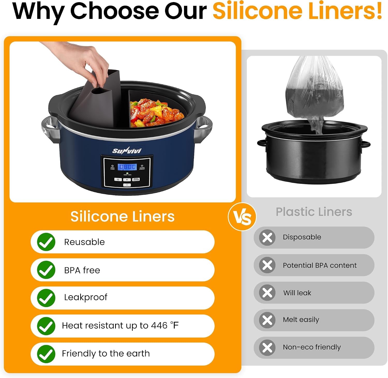 6-quarts-programmable-slow-cooker-with-reusable-silicone-liners-digital-timer-adjustable-temp-dishwasher-safe-divider-insert-non-stick-ceramic-pot-glass-lid-stainless-steel-darkblue