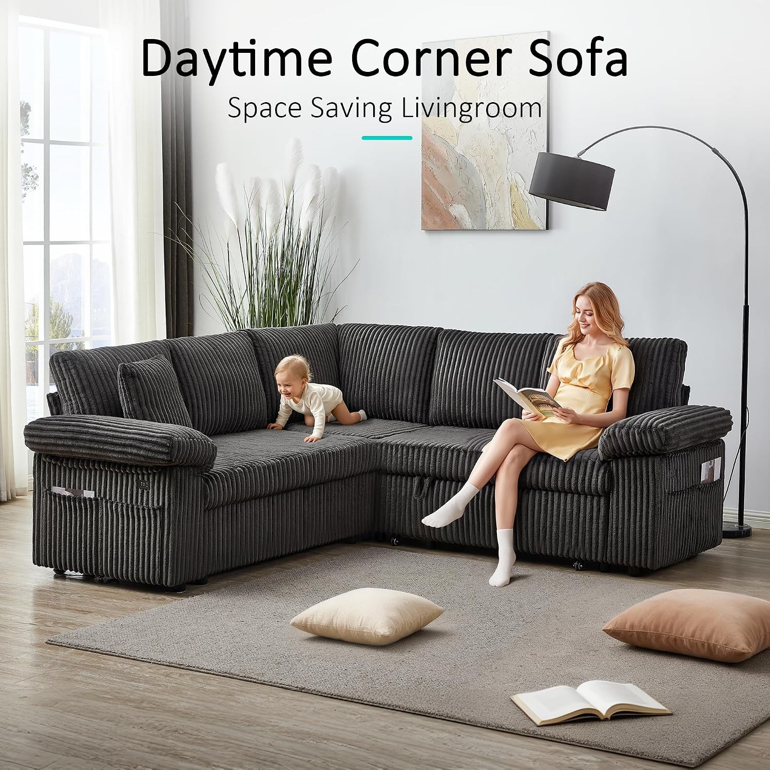 82-modular-sectional-couch-with-sleeper-sofa-bed-dark-grey