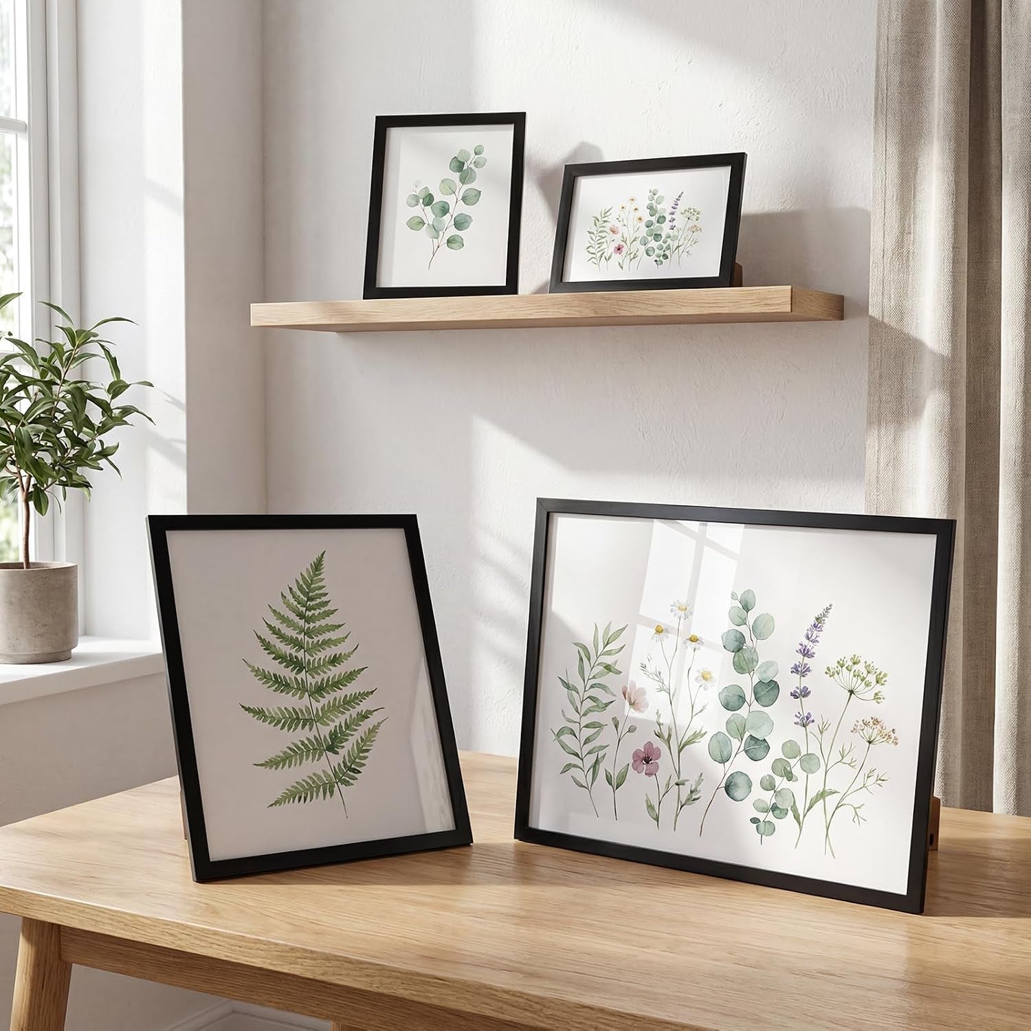 multi-pack-set-of-black-mixed-size-collage-wall-picture-frames