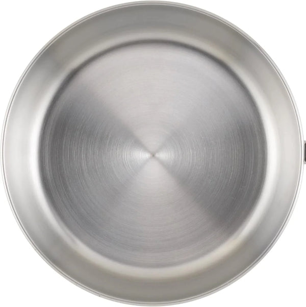 Stainless Steel Frying Pan Set, 8.25 and 10-Inch Skillets | Two Versatile Stainless Steel Skillets for Everyday Cooking, from Searing to Sauteing, Dishwasher Safe10