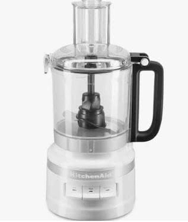 Kitchenaid KFP0920QWH 9 Cup 3 Disks 2 Blades & Spatula Food Processor, White1