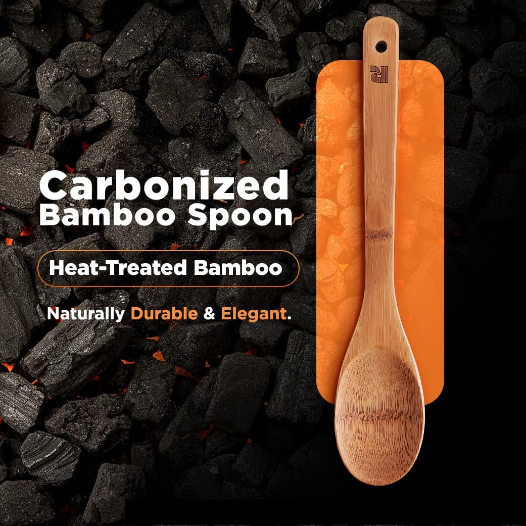 dark-bamboo-wooden-spoons-for-cooking-6-piece-apartment-essentials-wood-spatula-spoon-nonstick-kitchen-utensil-set-premium-quality-housewarming-gifts-for-everyday-use