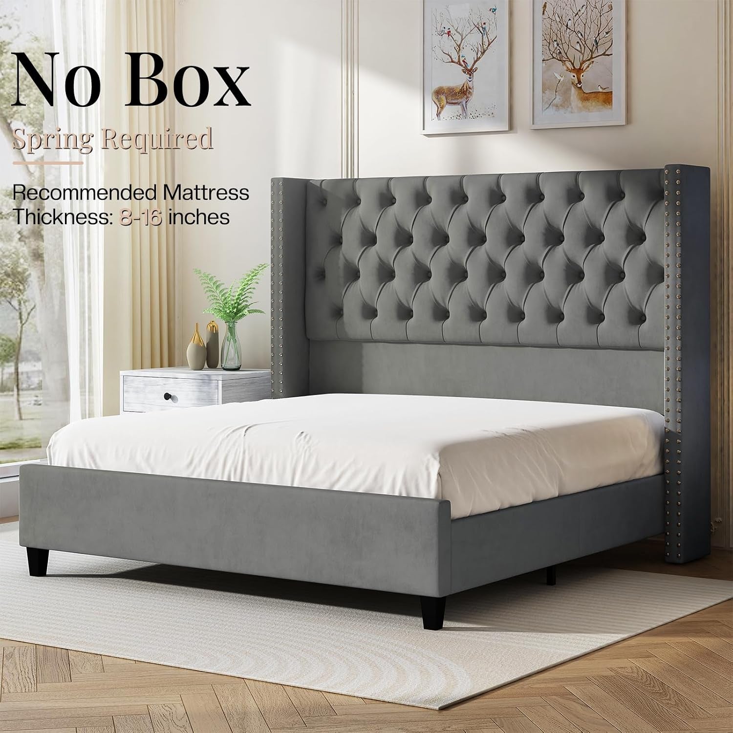 queen-size-bed-frame-velvet-upholstered-platform-bed-with-51-6-tall-wingback-headboard-deep-button-tufted-no-box-spring-needed-light-grey