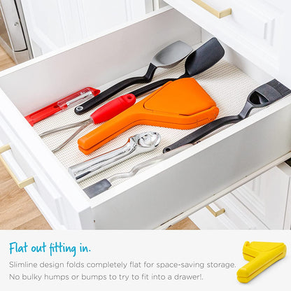 Fluicer Fold-Flat Citrus Juicer - Lemon Easy, Manual Fresh Lemon Juice Squeezer with Pip Catcher, Suits Lemons and Limes, Compact Storage, 10" | Space-Saving Storage, Gets Every Last Drop4