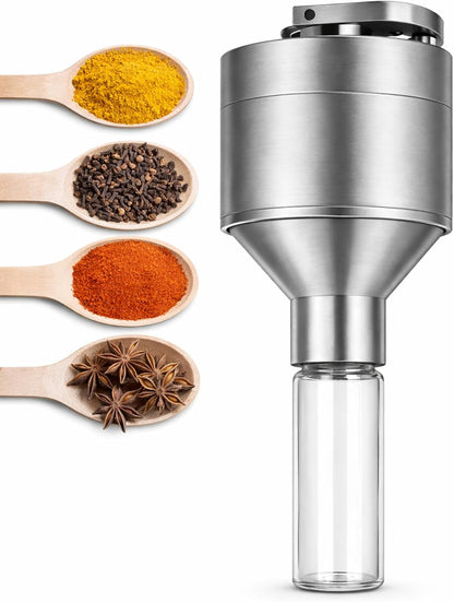 Kitchen Spice Grinder Set | Superfine Grinding | Precision Hand Mill for Consistent Coarse to Fine Grinds - Pepper Grinder Kit1