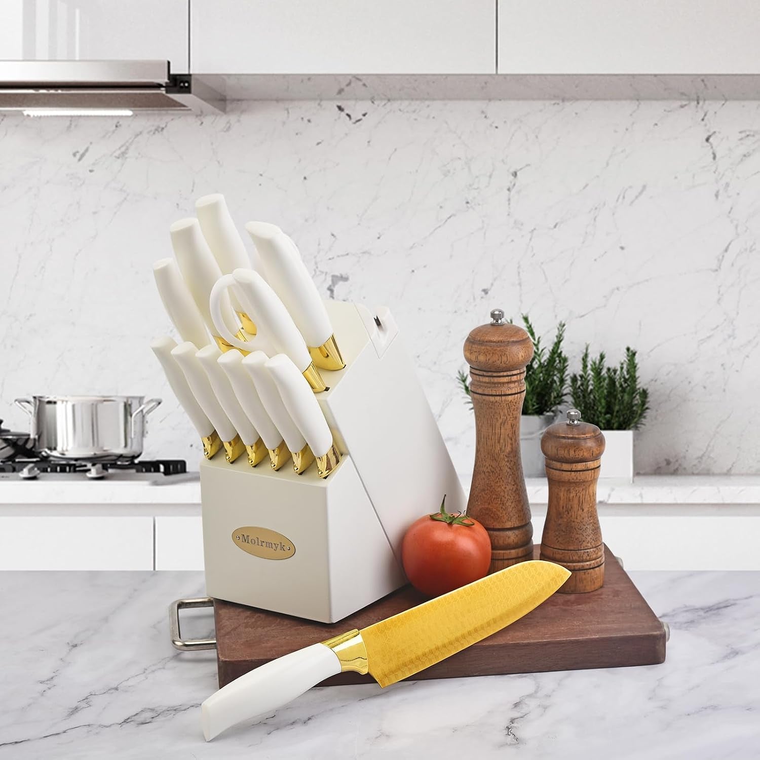 knife-set-non-stick-thick-and-sharp-stainless-steel-kitchen-knives-set-with-wood-block-14-pcs-cutlery-knives-block-set-with-steak-knife-bread-knife-scissors-chef-quality-white-handle-gold-blade