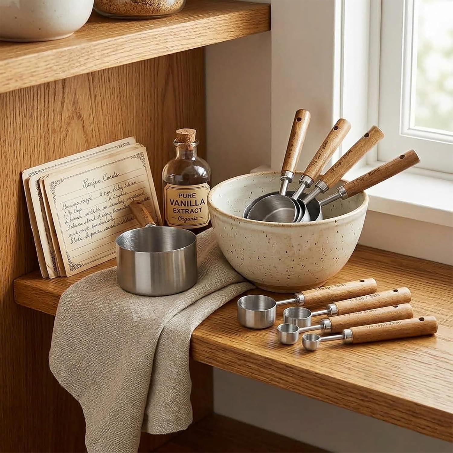 measuring-cups-and-spoons-set-stainless-steel-metal-measuring-cups-with-wooden-handles-great-for-dry-and-liquid-ingredients-engraved-metric-markings-nesting-design-for-baking