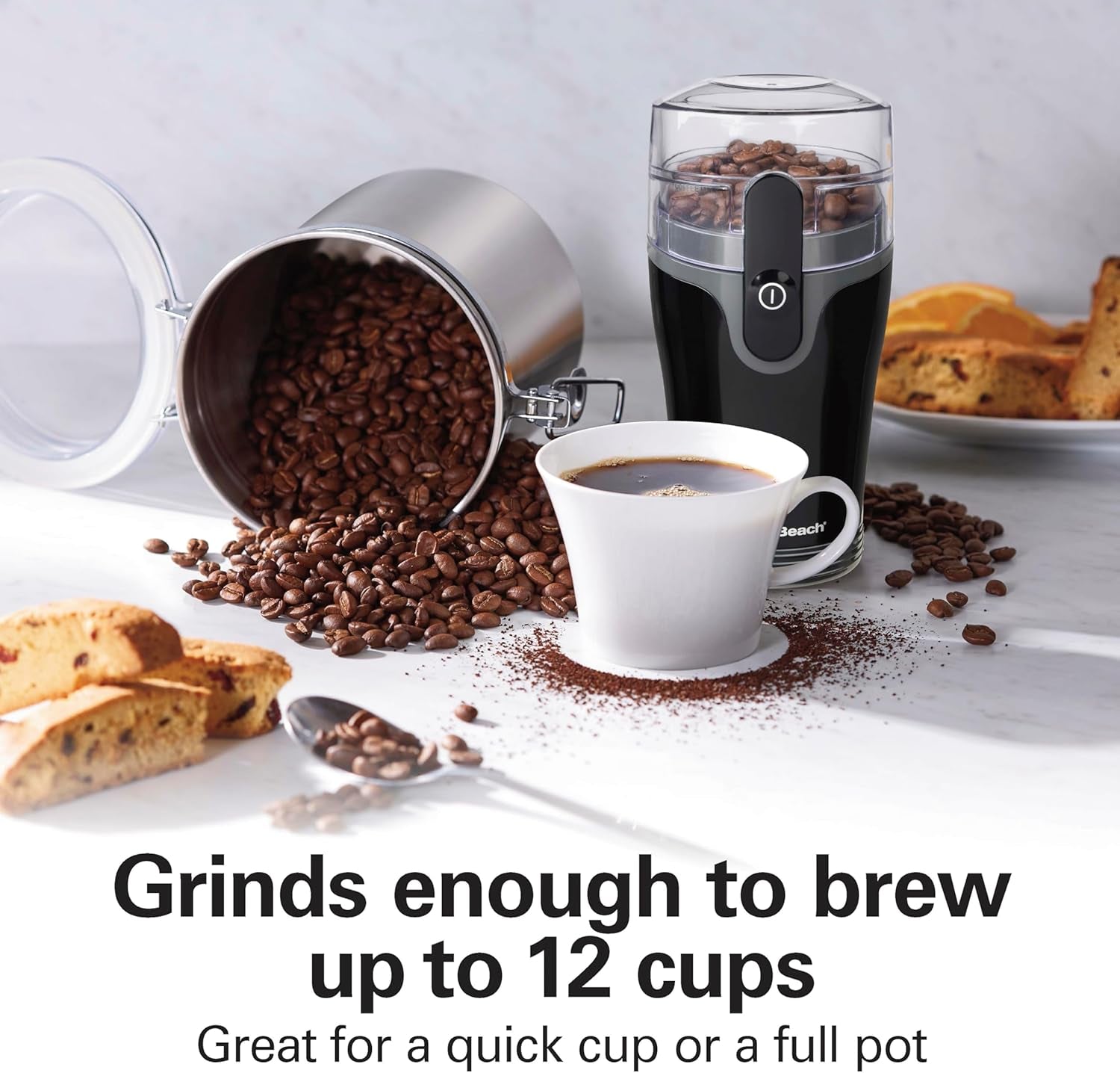 fresh-grind-electric-coffee-grinder-for-up-to-12-cups-grinds-coffee-beans-spices-more-stainless-steel-blades-easy-clean-removable-chamber-black-80335rg