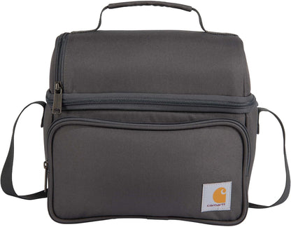 Carhartt Camping Cooler, Worksite Lunchbox, Soft Shell Lunch Bag for Construction Sites, Work and Everyday Use, Gray1