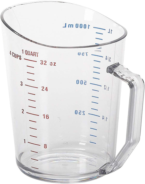 Measure Cup 1 Quart Clear (100MCCW135)1