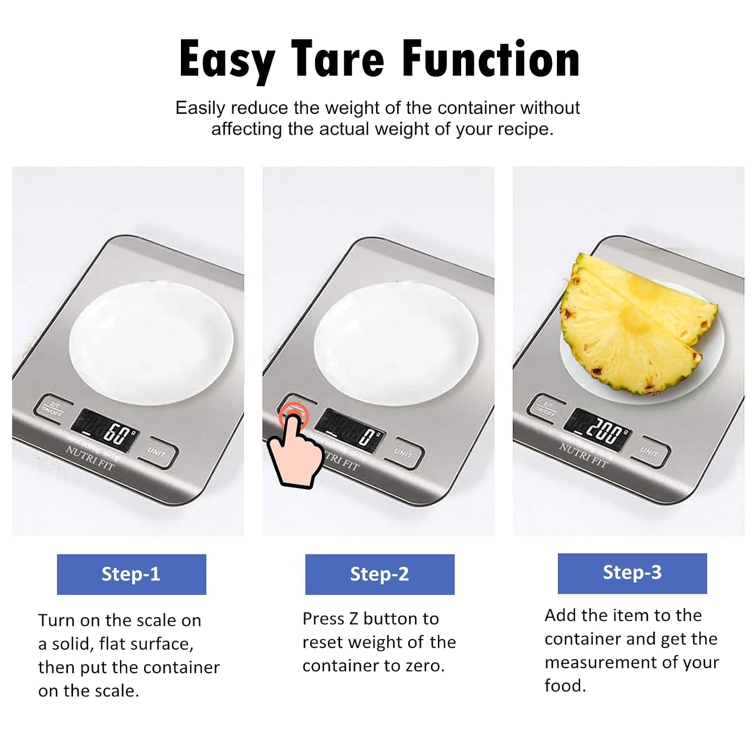 food-scale-kitchen-scales-digital-weight-grams-oz-for-weight-loss-stainless-steel-panel-1g-increment-max-11lbs-backlit-screen-smart-tare-easy-to-use-for-baking-cooking-2-aaa-batteries