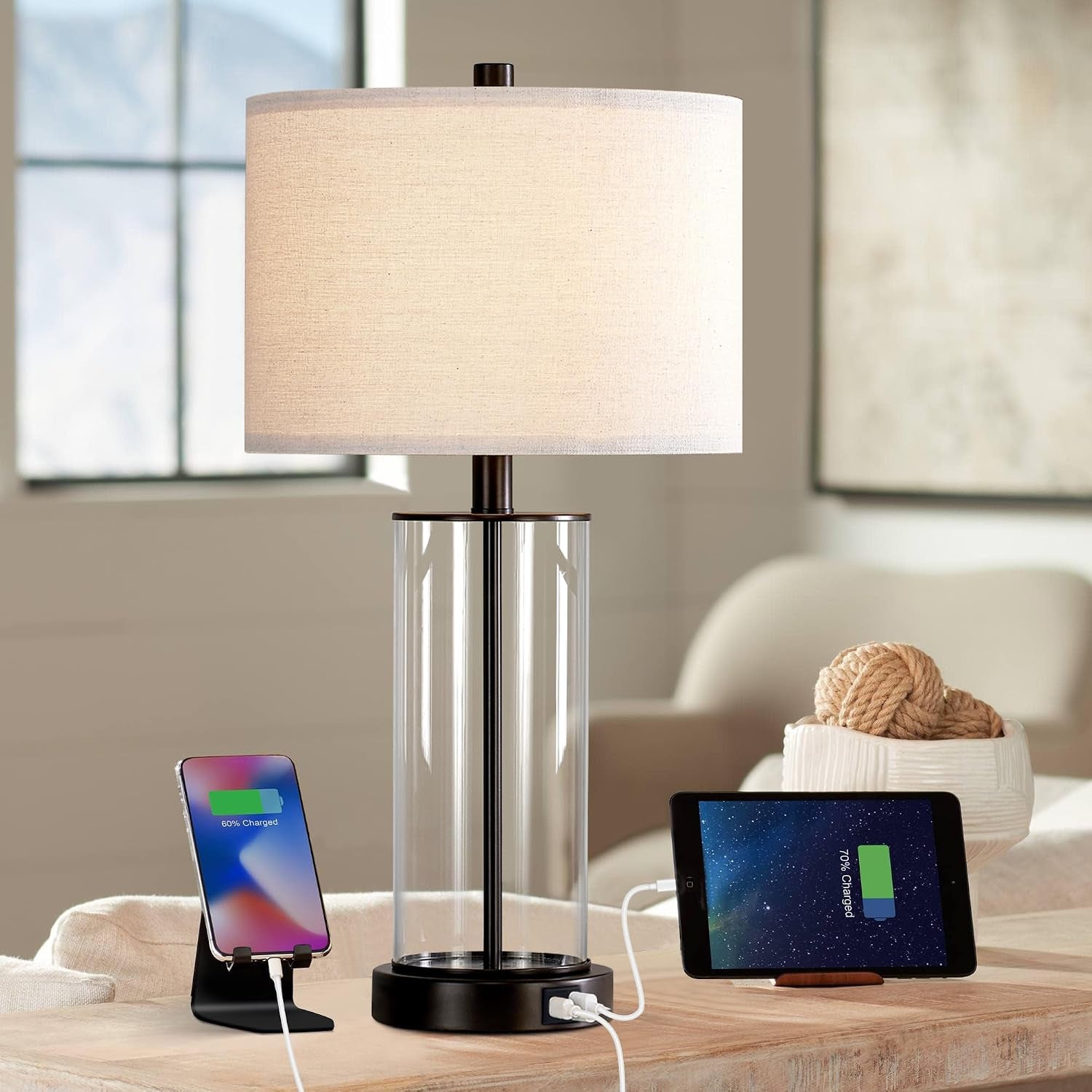 23-clear-glass-table-lamp-set-of-2-bedroom-lamps-with-usb-ports-and-ac-outlet-living-room-nightstand-lamp-bulbs-included