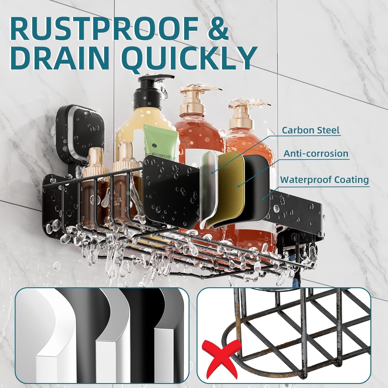 shower-caddy-suction-cup-rustproof-metal-shower-shelves-black-2pack