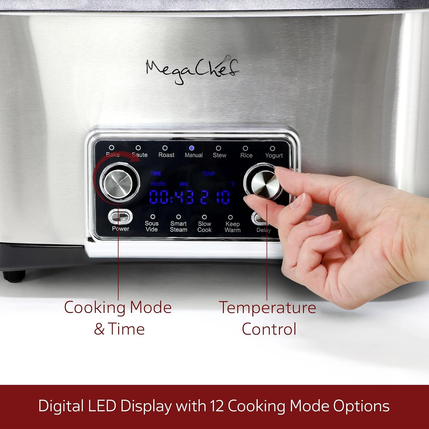 deluxe-8-quart-12-in-1-programmable-multi-cooker-with-sous-vide-and-multi-functions-digital-display-adjustable-temperature-time-removable-pot-tempered-glass-lid