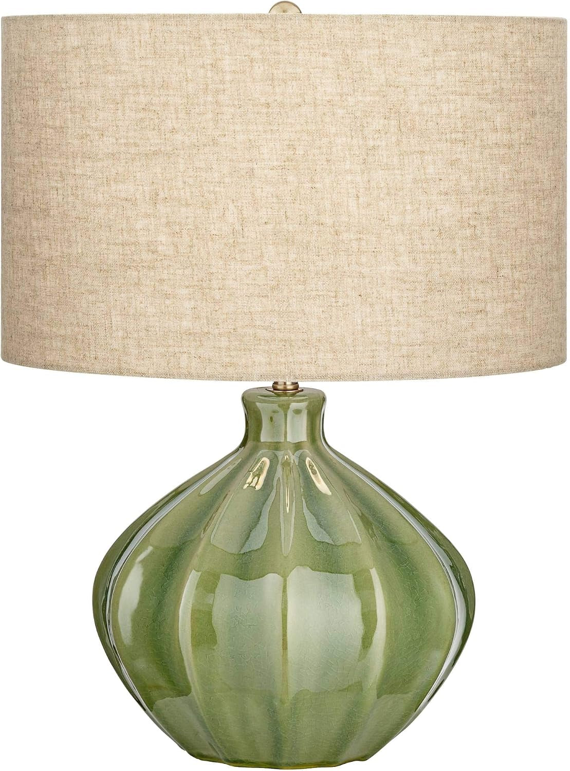 gordy-20-1-2-high-table-lamp-mid-century-green-ceramic-cottage-ribbed