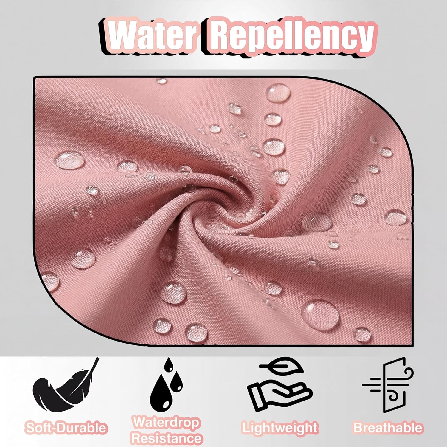 kitchen-apron-for-women-men-waterdrop-resistant-adjustable-button-premium-cotton-cooking-apron-with-2-pockets-gift-15-color-option-powder-pink