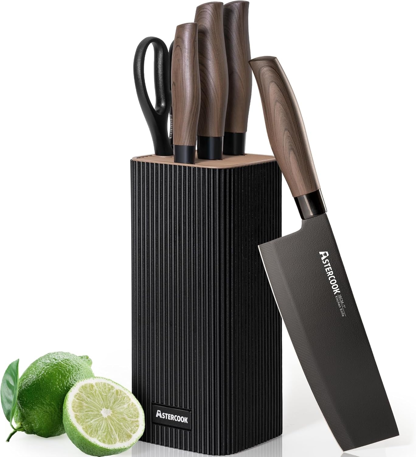 knife-set-6-piece-kitchen-knife-set-with-block-high-carbon-stainless-steel-ultra-sharp-kitchen-knives-wood-grain-handle-dishwasher-safe-knife-block-set-black-kitchen-utility-knives