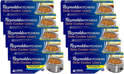 Reynolds Slow Cooker Liners, Regular, 4 Count. (Pack of 10)1