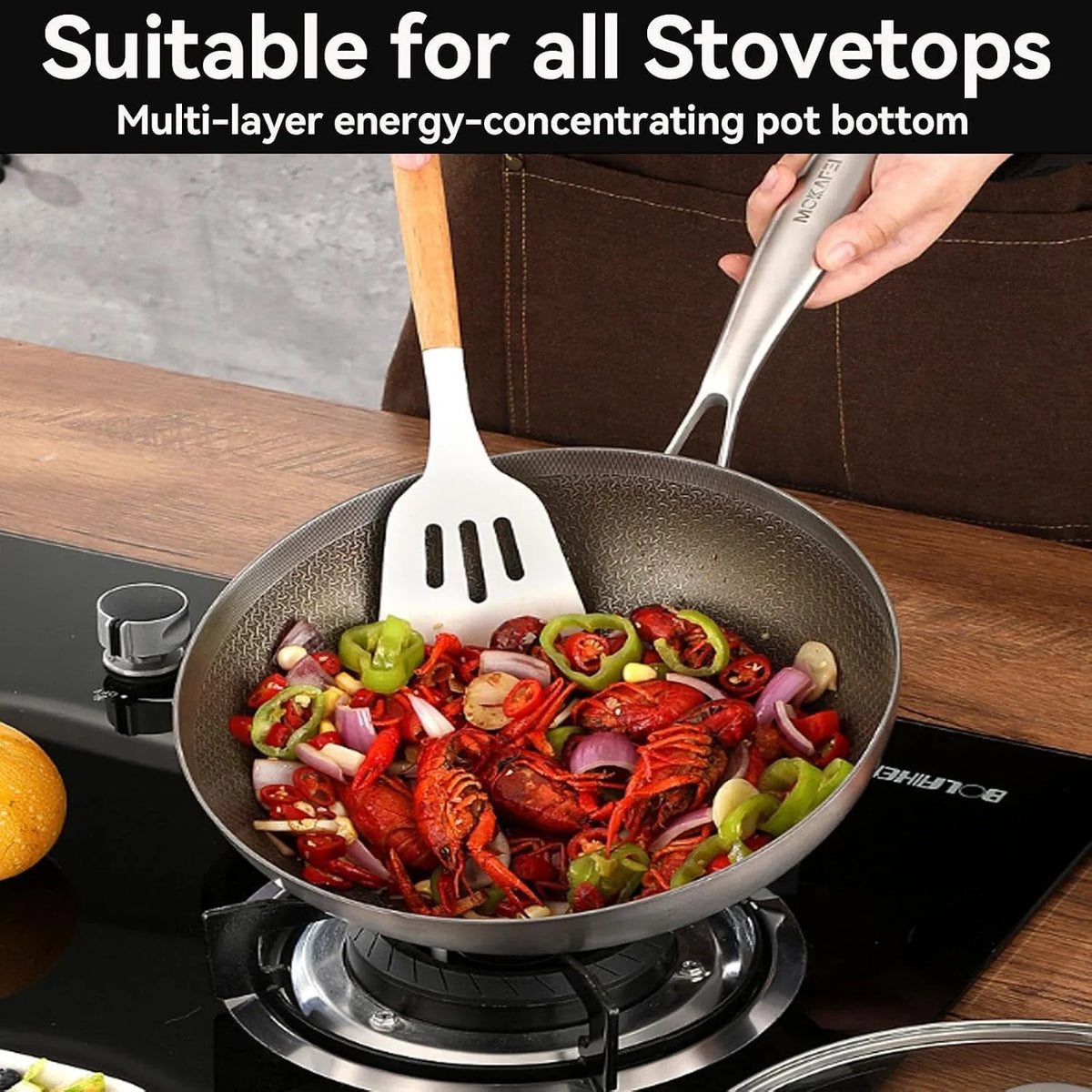 titanium-wok-for-cooking-titanium-frying-pans-multifunctional-ultra-durable-scratch-resistant-non-stick-even-heating-titanium-wok-for-cooking-includes-lid-9-44in