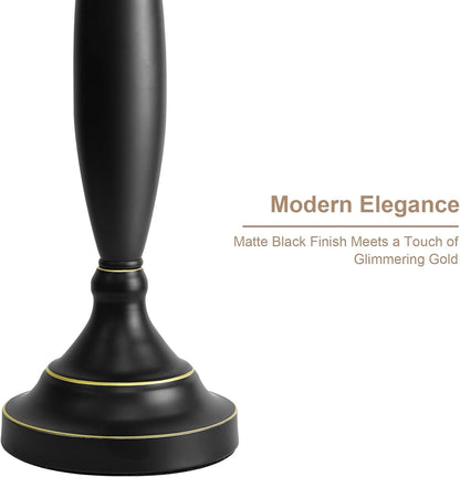 28" Modern Table Lamps Set of 2 for Living Room Bedroom, USB Ports6