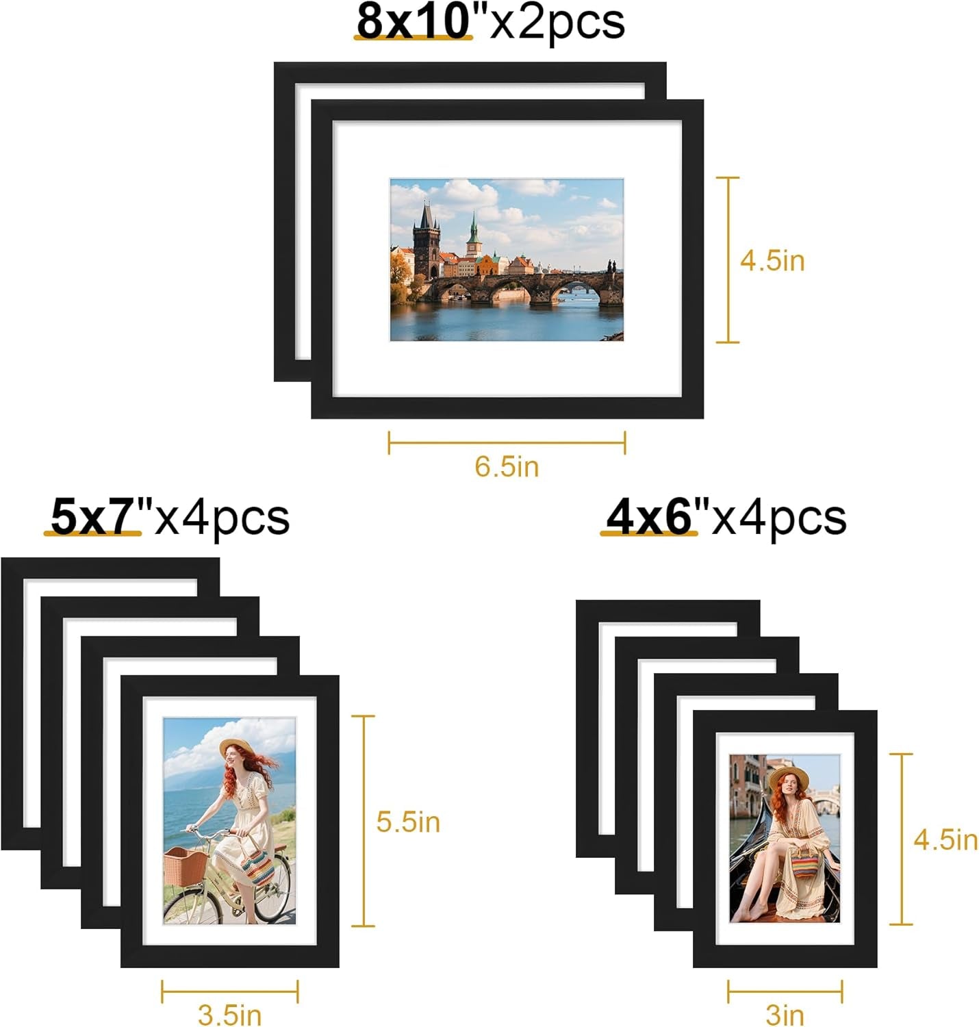 10-pack-assorted-picture-frame-set-for-wall-tabletop-black