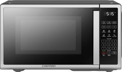 Countertop Microwave Oven 0.9 Cu. Ft. Digital Stainless Steel Microwave 900 Watt with 6 Presets, Eco Mode, Mute Option, Memory Function, Child Safety Lock, Kitchen, Home, Dorm Essentials1
