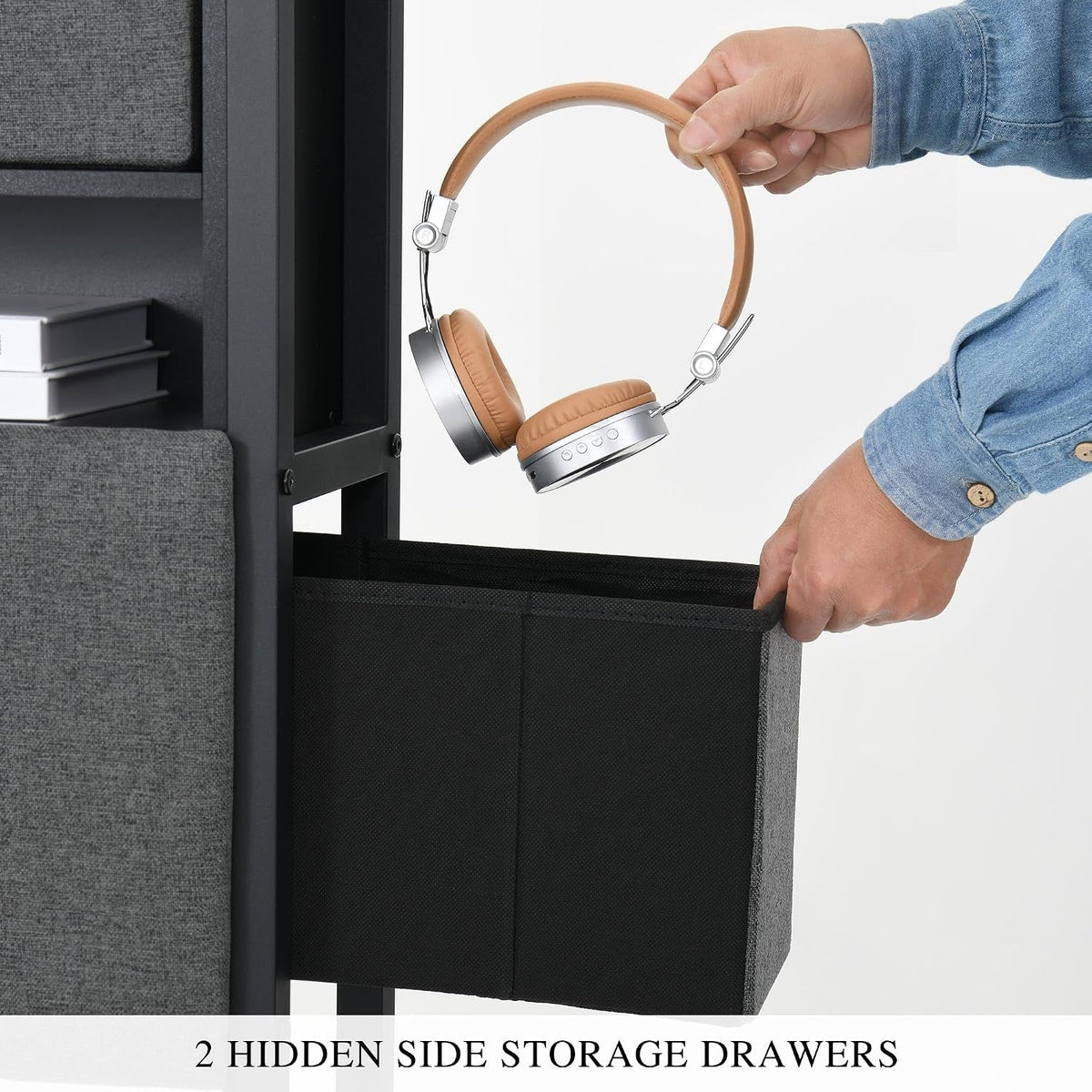 king-size-bed-frame-with-2-storage-drawers-and-charging-station