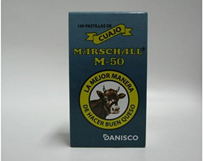 10 Tablets of Vegetable Cuajo Marschall 50 Coagulant Tablets for Cheesemaking: Rennet Tablets for Hacer Queso3