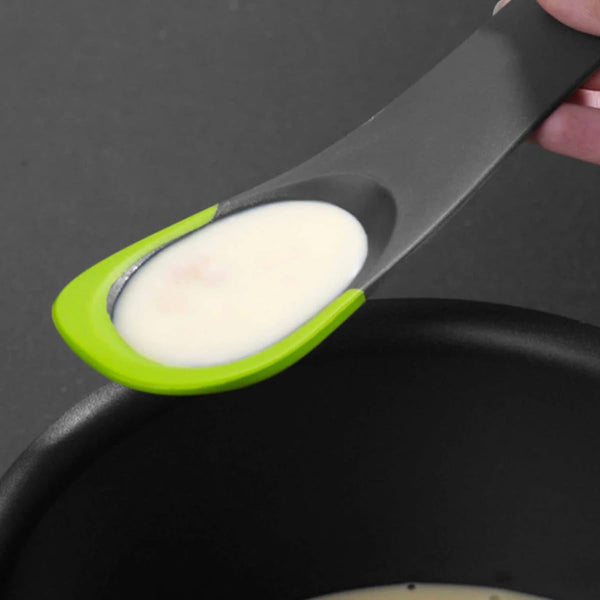 Joseph Joseph - Uni-Tool 5-In-1 Silicone Kitchen Utensil, Slotted Spoon, Turner, Cutting Tool, Solid Spoon and Spatula in One- Grey5