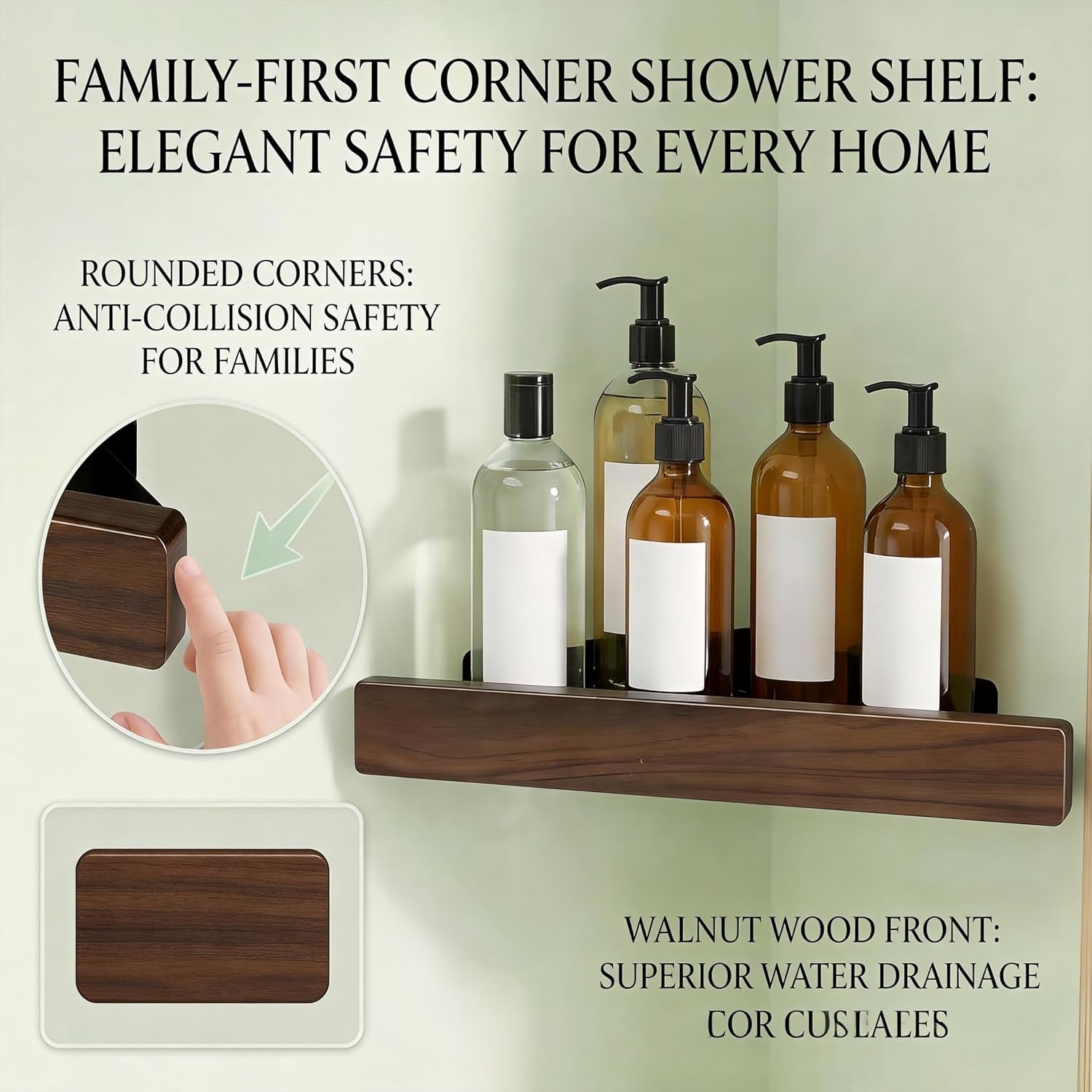 corner-shelf-1-pack-solid-wood-triangle-wall-mounted-shelf-adhesive-or-screws-no-drill-or-permanent-mount-shower-storage-for-bathroom-kitchen-rust-proof-bpa-free