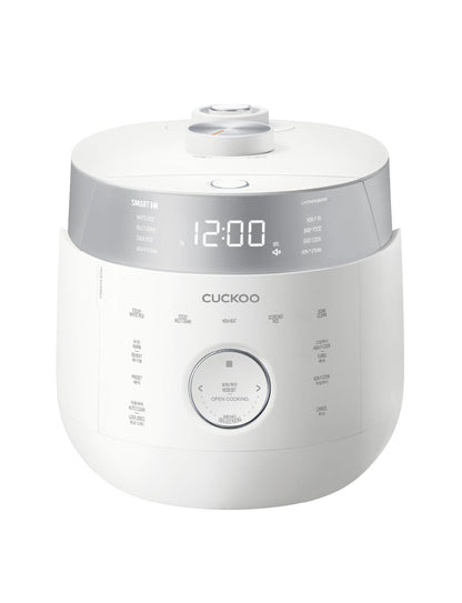 CUCKOO Twin Pressure Induction Rice Cooker, 12-Cup Cooked, CRP-LHTAR0609FW | 6-Cup Uncooked Capacity, Full Stainless Steel Inner Pot, 21 Menus, 12-19 Minute Turbo White Rice, Auto Clean, Made in Korea2