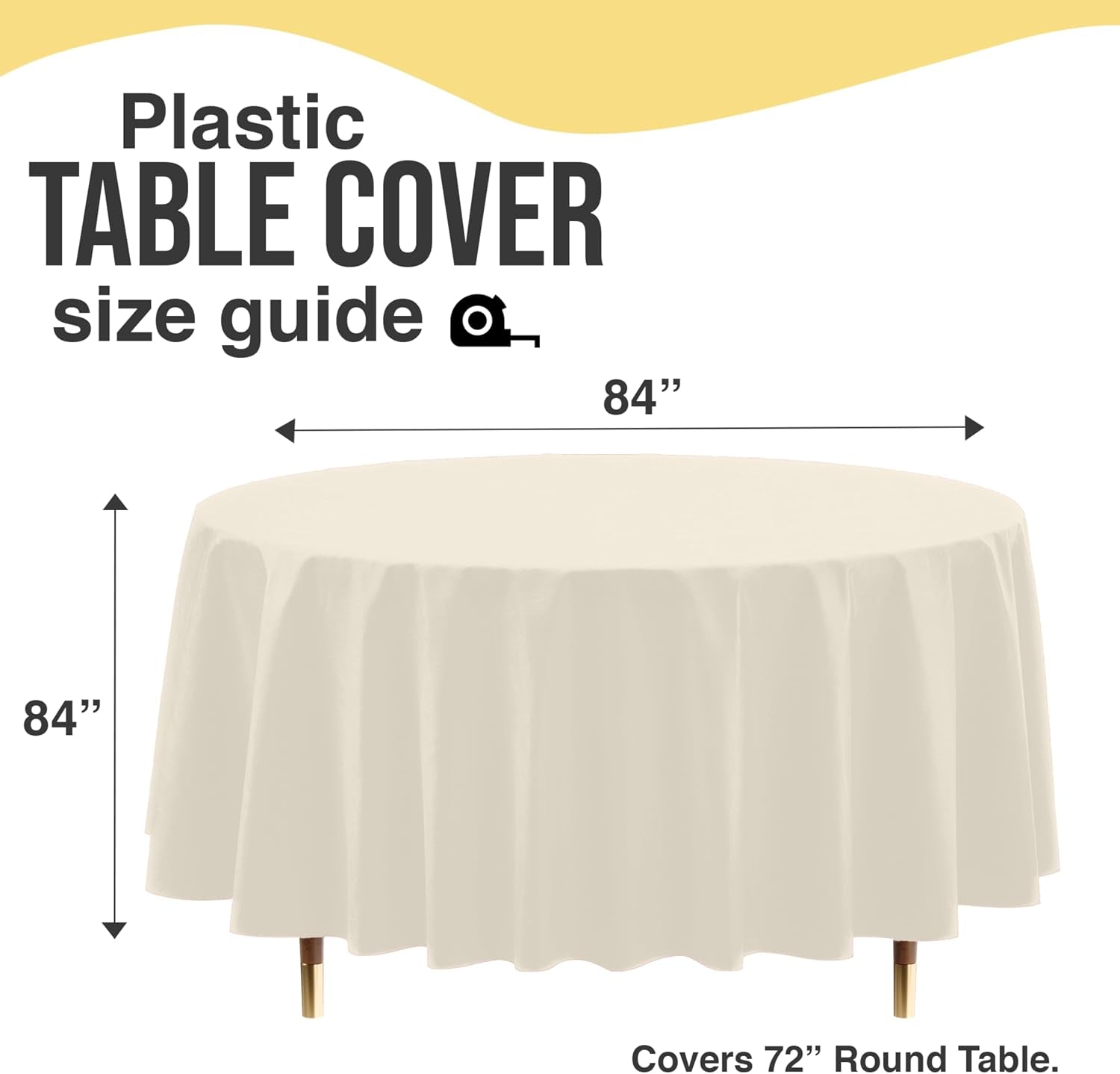 66-thicker-premium-ivory-round-tablecloth-0-5-mil-12-pack-plastic-table-cloth-disposable-84-inch-round-plastic-tablecloth-wont-tear-easily-like-cheap-thin-brands