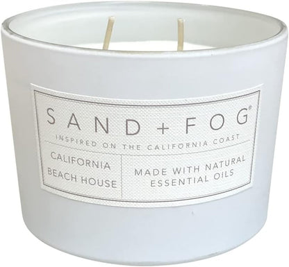Scented Candle - California Beach House – Additional Scents and Sizes – 100% Cotton Lead-Free Wick - Luxury Air Freshening Jar Candles - Perfect Home Decor – 12Oz2
