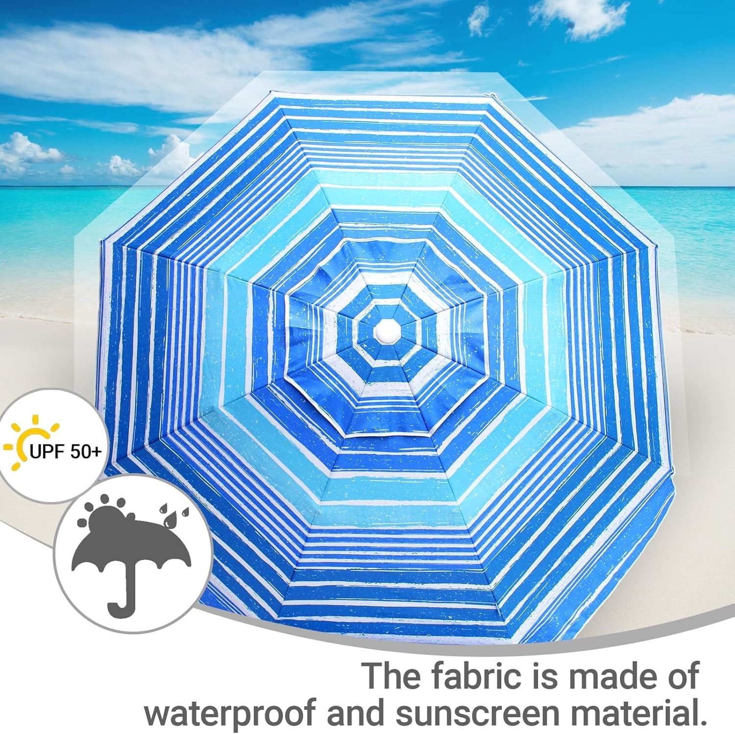 6ft-beach-umbrella-heavy-duty-wind-resistant-uv-50-portable-sun-shade-with-sand-anchor-carry-bag-outdoor-folding-umbrella-for-beach-pool-patio-garden-blue-stripe-no-tilt-the-sand-needs-to-exceed-the-spiral-6inch