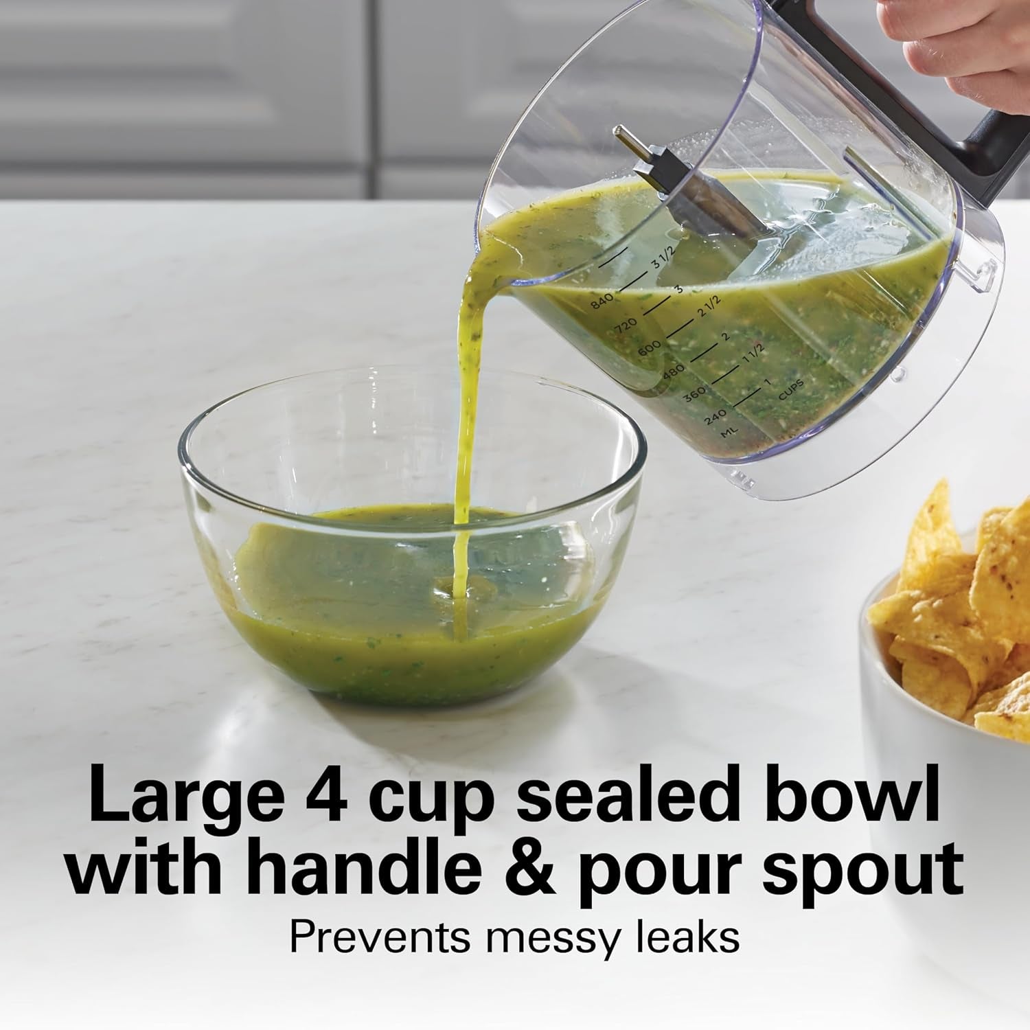 powerful-cordless-mini-food-processor-vegetable-chopper-4-cup-capacity-fast-recharging-includes-power-adapter-chop-puree-emulsify-grind-anywhere-dishwasher-safe-black