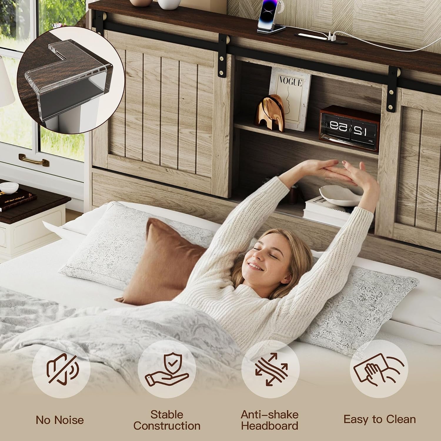 queen-size-bed-frame-with-storage-headboard-reading-lights-oak